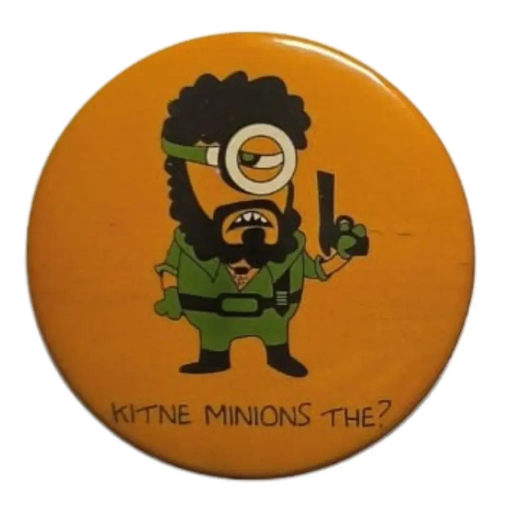 Kitne Minions the badge