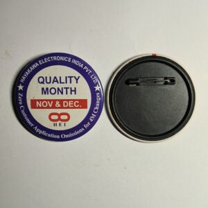 Customized Pin Back Button Badge