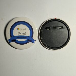 Customized Pin Back Button Badge