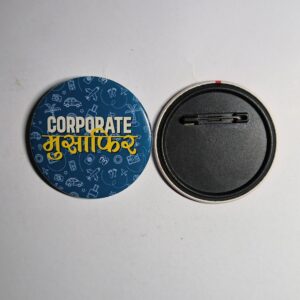 Customized Pin Back Button Badge
