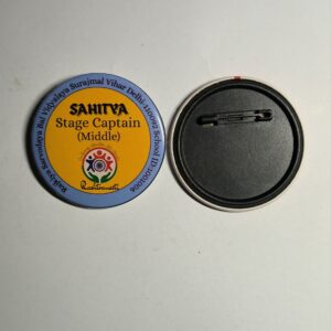 Customized Pin Back Button Badge