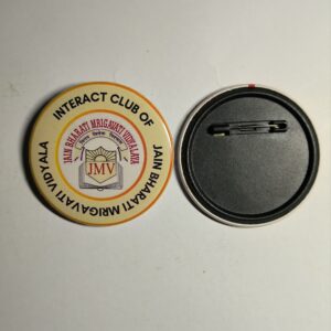 Customized Pin Back Button Badge
