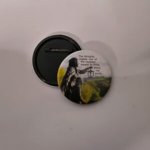 Deep quotes aesthetic pin back button badge for motivational sayings emotional quotes aesthetic fashion and customized badge maker in Delhi